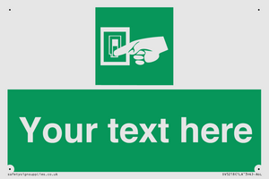 Custom Light Switch Sign